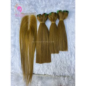 natural straight color human hair extension Bluxhair
