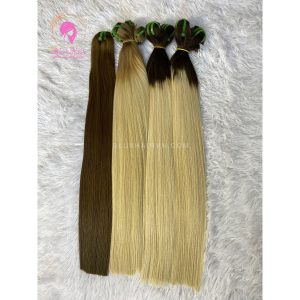 natural straight color human hair extension Bluxhair