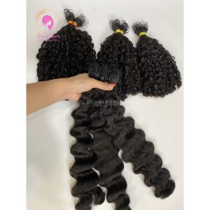 vietnam natural color bulk hair high quality bluxhair