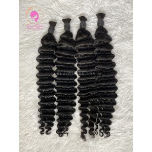 vietnam natural color bulk hair high quality bluxhair