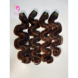 highlight color body wave human hair extension Bluxhair