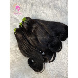 natural color hook curls human hair extension Bluxhair